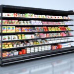 Remote Vertical Cabinet SKY is a full height vertical refrigerated cabinet with modern and elegant external design.