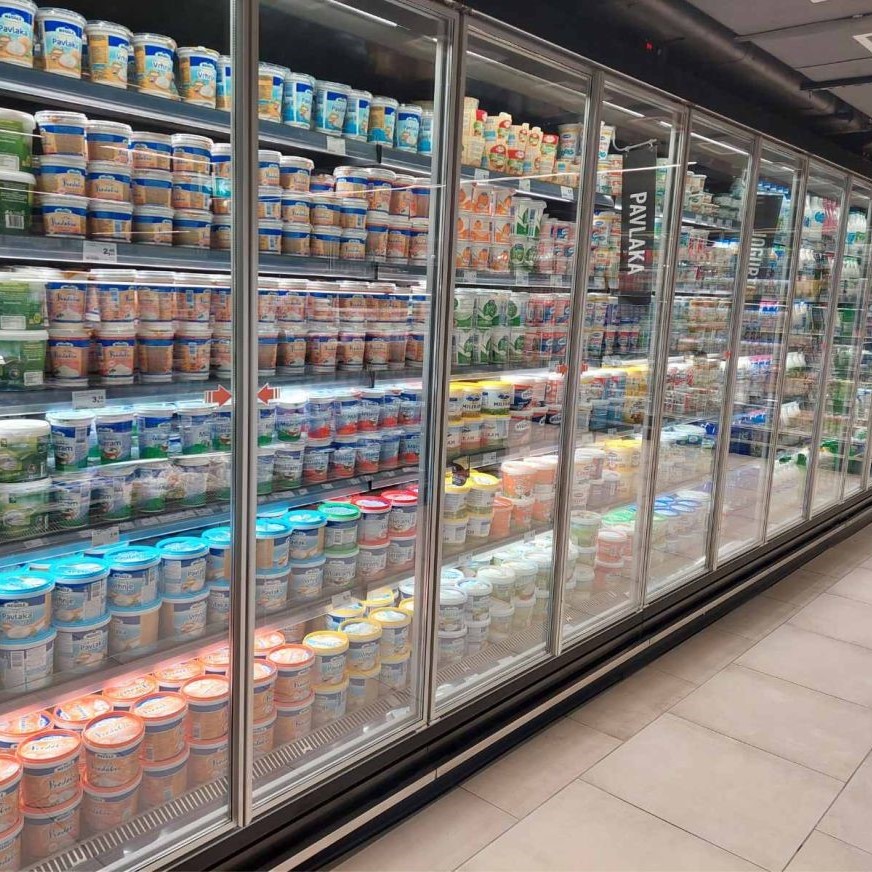 Retrofit Doors to Refrigerated Cabinets