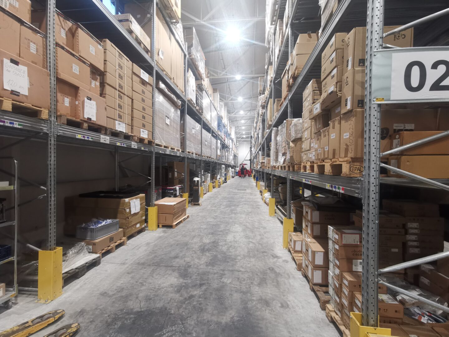 Installation of pallet racking system - WSL Refrigeration
